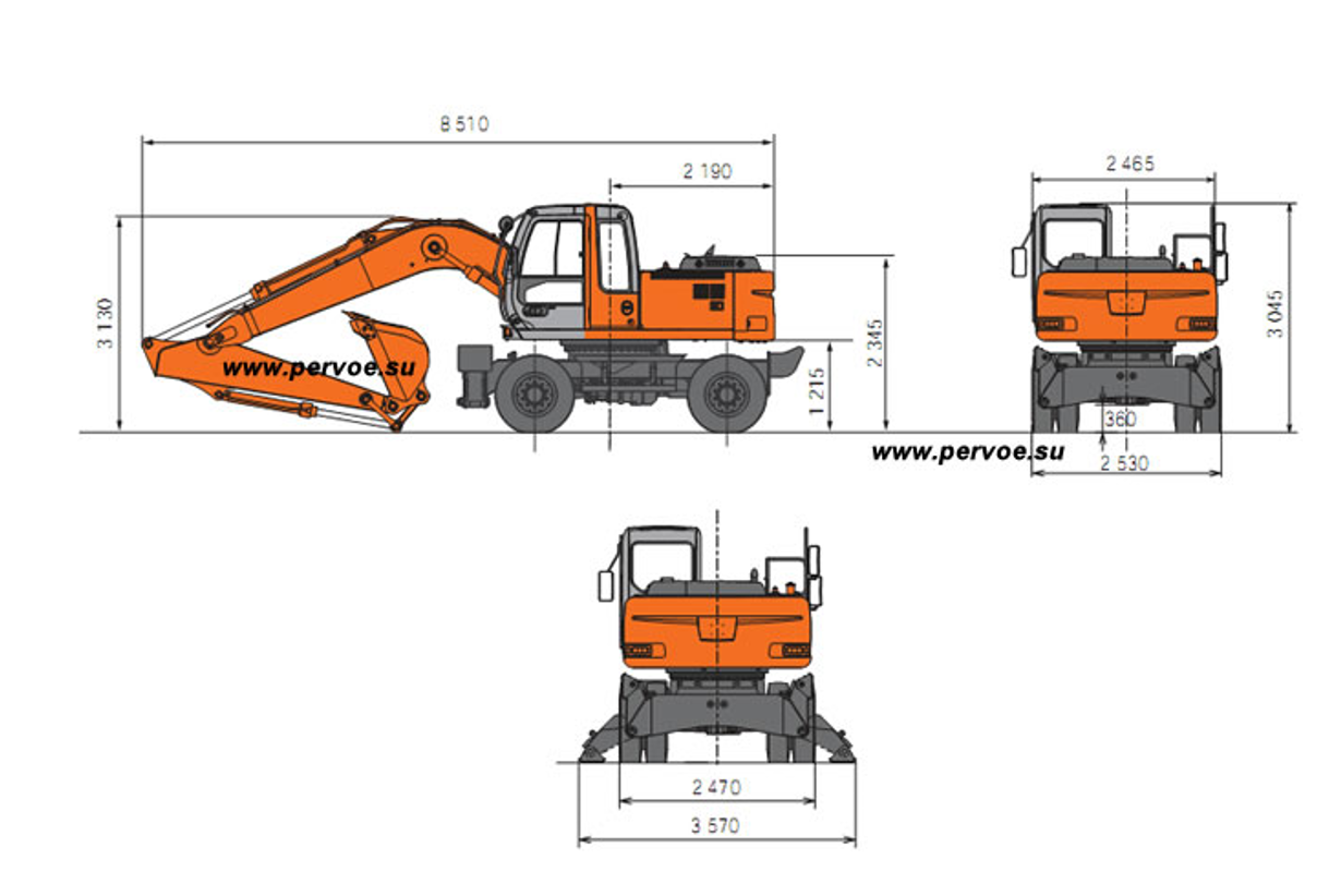 Схема hitachi w160